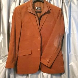 Akademiks, size 40R, terracota sports coat.